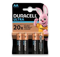 Duracell Alkalické baterie Ultra 4 ks, AA