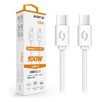 ALI DK 100W, USB-C/USB-C, bílý DATKP47