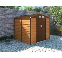 G21 Zahradní domek G21 GAH 407 - 213 x 191 cm, hnědý