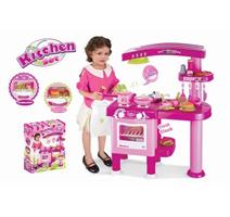 G21 Hračka G21 Dětská kuchyňka velká s příslušenstvím růžová