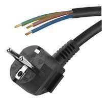 EMOS Flexo šňůra PVC 3× 1,5mm2, 3m, černá