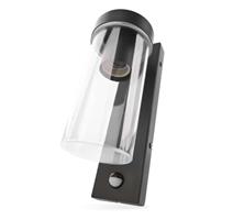 EMOS Zahradní nástěnné svítidlo ZALA, čidlo soumraku, 14,5 x 8,9 x 26,2 cm, 1 x E27, 15 W