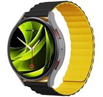 MOBILE ORIGIN Easy Strap Magnet.Watch 22mm Bk/Yell MO