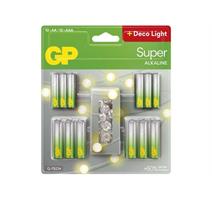EM B0164MC GP alkalická baterie SUPER AA 12 + AAA 12 + LED řetěz BL