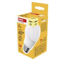 EMOS LED žárovka Basic A60 / E27 / 9,4 W (60 W) / 806 lm / teplá bílá
