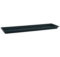 Miska pod truhlík Myra - antracit 80 cm