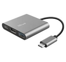 TRUST DALYX adaptér 3v1 USB-C 