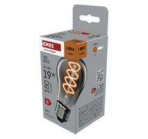 EMOS LED žárovka DECO SMOKED A60 / E27 / 4,5 W (19 W) / 180 lm / flame