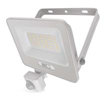 EMOS LED reflektor GLARO s pohybovým čidlem, 30 W, bílý, IP54, 3000 lm, neutrální bílá