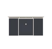 G21 Zahradní domek G21 GRAH 483 - 340 x 142 cm, antracitový