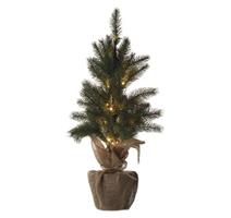 EMOS LED vánoční stromek, 52 cm, 3x AA, vnitřní, teplá bílá, časovač