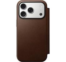 NOMAD Modern Leather Folio iPhone 17Pro Brown