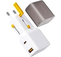 VOLTME VITO Go EzTravel Charger (white) 