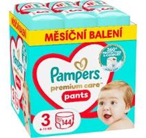 PAMPERS PLEN.KALHOT.PREMIUM VEL.3/144 KS 