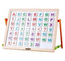 Woody 102190107 Magnetická tabulka ABC 