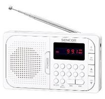 Sencor SRD 216 WH FM/BT/USB/SD 