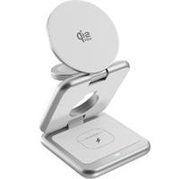 EPICO UltraBase Qi2 25W 3in1 Fold Silver 
