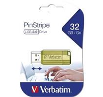 VERBATIM 32GB USB Flash 2.0 PIN STRIPE 