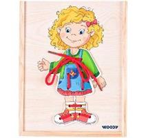 Woody 102190017 Šněr.šatní skříň-holčič. 