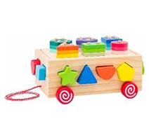 Woody 102191988 Vozík s tvary 3v1 