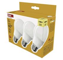 EMOS LED žárovka Basic A60 / E27 / 8,8 W (60 W) / 806 lm / teplá bílá