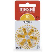 MAXELL AZ10/PR536 ZINK AIR 6PK 