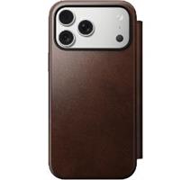 NOMAD Modern Leather Folio iP17 Pro Max Brown