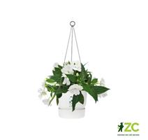 Obal Greenville Hanging Basket závěsný - white 24 cm 