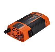 Carspa Napěťový měnič Carspa PID600-12, 12V/230V+2xUSB 600W, modifikovaná sinus, digitální display, vhodný do auta