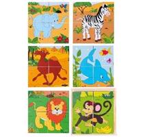 Woody 102190921 Kubus 2x2 -Safari 