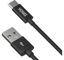 YENKEE YCU 302 BK USB A 2.0 / C 2m