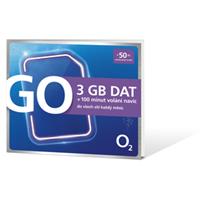 O2 GO SIM 3GB + 100 minut