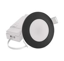 EMOS LED bodové svítidlo LORI 4,5W 345LM IP65 CCT černá