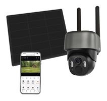 EMOS GoSmart Venkovní bateriová kamera IP-6100G HAWK s?4G?LTE a solárním panelem
