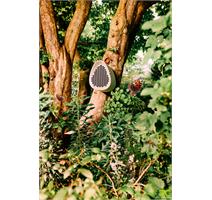 Hmyzí hotel - Essential bee hotel - fibrous grey 18 cm