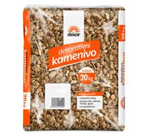 Štěrk dekorativní žlutý 12-16 mm - 20 kg (cena bez slev)