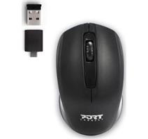 PORT DESIGNS 900508 wrl mouse USB-A/C BK PORT CONNECT