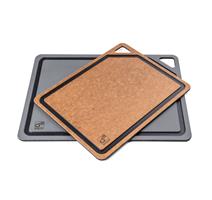 G21 Prkénko krájecí G21 EcoCut z přírodní celulózy - sada 2 ks, grafitové/hnědé