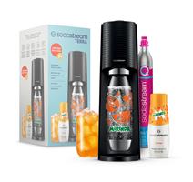 SodaStream TERRA Black MIRINDA Mpack