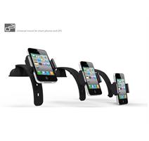 G21 Držák G21 Smart phones holder univerzální, pro mobilní telefony do 6", černý