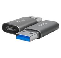 TRUST Calyx adaptér USB-A na USB-C 2ks 