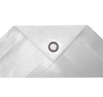 Plachta kašírovaná nepromokavá bílá 140g/m2 - 4x6 m