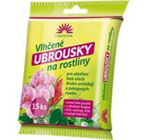 Vlhčené ubrousky na rostliny - 15 ks