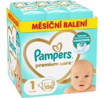 PAMPERS PLENKY PREMIUM CARE VEL.1/156 KS 