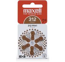 MAXELL AZ312/PR41 ZINK AIR 6PK 