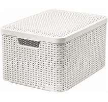 Curver Box Curver Style L 30L s víkem bílý