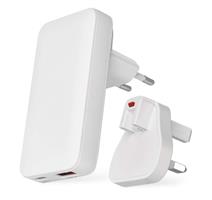 EMOS USB adaptér do sítě GaN PD 65W, AC + kabel