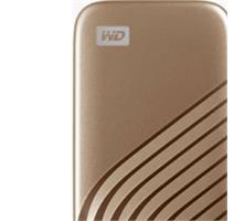 WD Externí SSD My Passport 1TB, Gold 