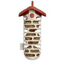 Zásobník na lojsemenné koule - Cosy suet ball feeder - tuscan red 10 cm