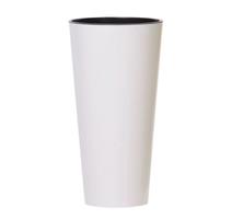 Prosperplast Květináč Prosperplast TUBUS SLIM bílý lesk 30 cm 